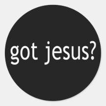 Jésus obtenu ? T-shirts dans léger ou l'obscurité Adhésifs