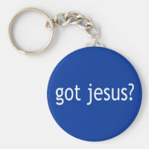 Jésus obtenu ? T-shirts dans léger ou l'obscurité Porte-clé