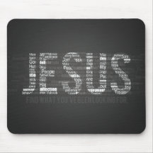 JÉSUS TAPIS DE SOURIS