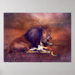 Jeu avec l'affiche/copie d'art de papa