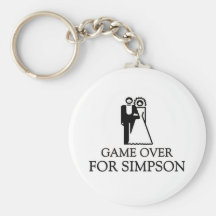 Jeu plus de pour Simpson Porte-clés