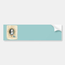 Jeune copie d'art de papillon de Marie Antoinette Autocollant Pour Voiture