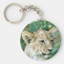 jeune lion Young lion Porte-clef