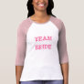 JEUNE MARIÉE 3/4 D'ÉQUIPE T-SHIRTS