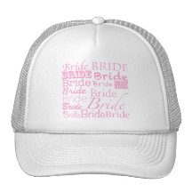 jeune mariée casquette de camionneur