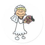 Jeune mariée de bande dessinée