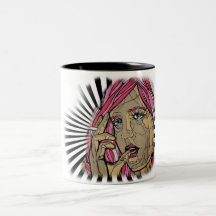 Jeune mariée de Berlin Tasse
