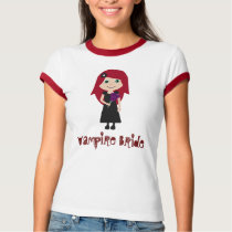 Jeune mariée mignonne de vampire