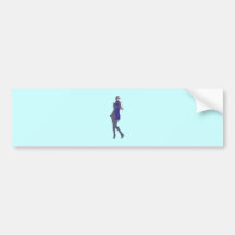 jeune Mme Young woman Autocollants Pour Voiture