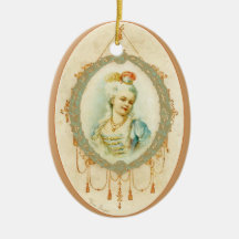 Jeune ornement de Noël de Marie Antoinette