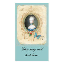 Jeunes cartes de visite de Marie Antoinette Carte De Visite