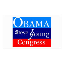 jeunes d'obama steve cartes de visite personnelles