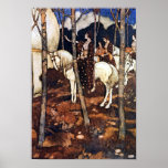 "Jeunes filles sur les chevaux blancs" par l'affic