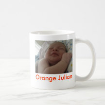 jj, Julian orange Tasses À Café