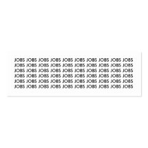 JOBS<JOBS<JOBS referentie Visitekaartjes Sjabloon
