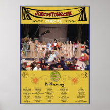 JoeCustoms.com bedriegt het Poster van het Circus