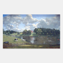 John Constable - parc de Wivenhoe Autocollants