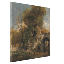 John Constable - porte de Harnham, Salisbury Impressions Sur Toile