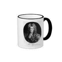 John Dryden a gravé par William Faithorne Tasse À Café