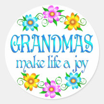 Joie de grand-maman autocollant