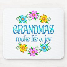 Joie de grand-maman tapis de souris