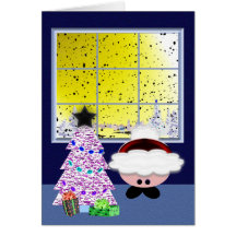 Joie de Noël Carte De Vœux