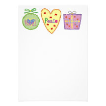 Joie de paix de Noel Faire-parts