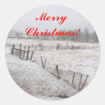 Joint de lettre de Joyeux Noël Autocollant