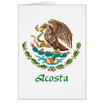 Joint national mexicain d'Acosta cartes