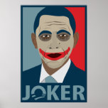 Joker anti-Obama Afdruk