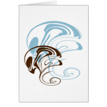 Joli art abstrait #002 cartes