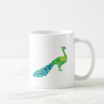 joli paon tasse