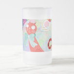 Jolie Madame folle Gifts Vibrant Colorful de chat  Mug
