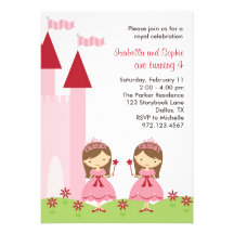 Jolie princesse Invitation