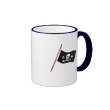 Jolly roger Fflag de capot de Stede de pirate Tasse