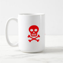 Jolly roger mug à café