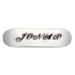 JONAS ! PLATEAUX DE SKATEBOARDS CUSTOMISÉS