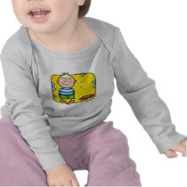 Jongen en de Auto van het Speelgoed t-shirts
