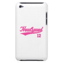 Jonggehuwde 12 (het Roze van het Manuscript van he iPod Touch Cases