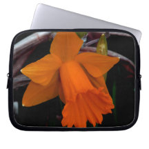 Jonquille orange trousses pour ordinateur portable