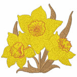 Jonquilles chemises brodées