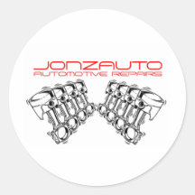 JONZAUTO STICKER