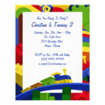 Jouets primaires invitation de 5,5 x 4,25 pouces
