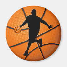 JOUEUR DE BASKET AIMANTS POUR RÉFRIGÉRATEUR