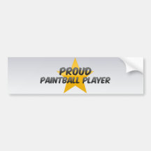 Joueur fier de Paintball Autocollant Pour Voiture