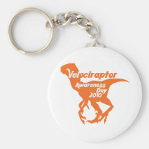 Jour de conscience de Velociraptor Porte-clé