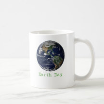 Jour de la terre tasses à café