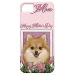 Jour de mères - tulipes roses - Pomeranian Coque iPhone 5 Case-Mate