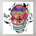 Jour de Muerte du crâne mort