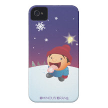 Jour de neige coques Case-Mate iPhone 4